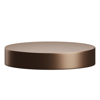 3d render of empty gold luxury podium product display element png