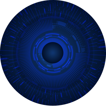 Modern Technology Eye Crop-out png