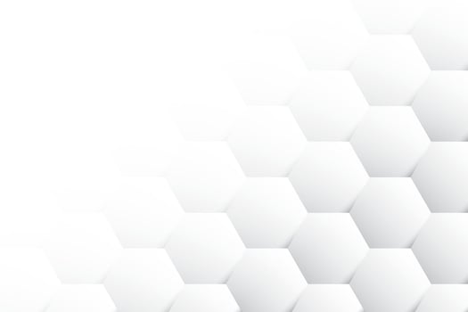 Abstract  white and gray color, modern design background with geometric hexagonal shape, technology template. Vector illustration.