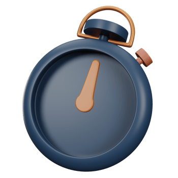 3D Stopwatch Illustration png