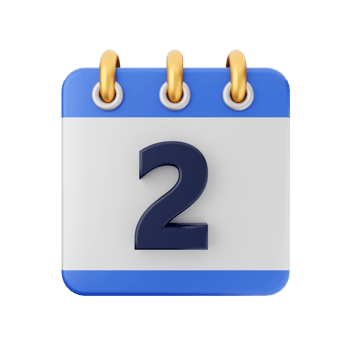 3d calendar icon illustration png
