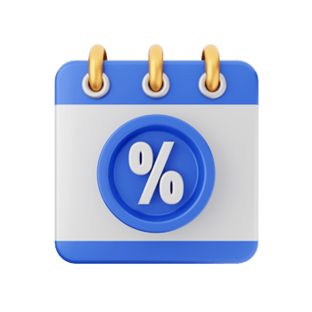 3d calendar icon illustration png