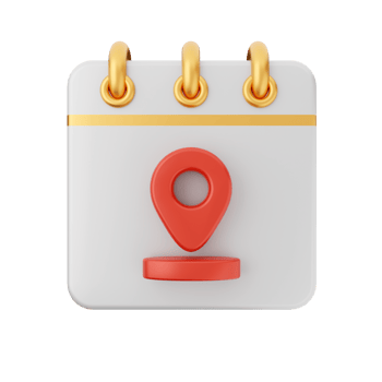 3d calendar icon illustration png