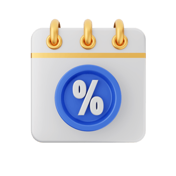 3d calendar icon illustration png