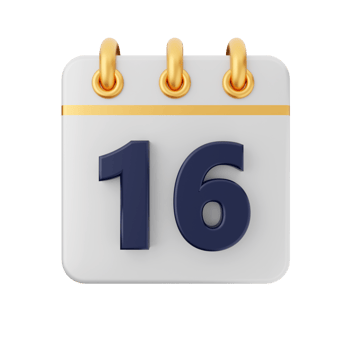 3d calendar icon illustration png