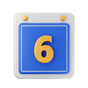 3d calendar icon illustration render png
