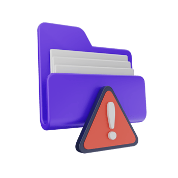 3d folder icon file illustration png