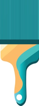 cute vector flat painting icon