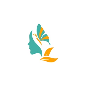 Logo for beauty salon vector
