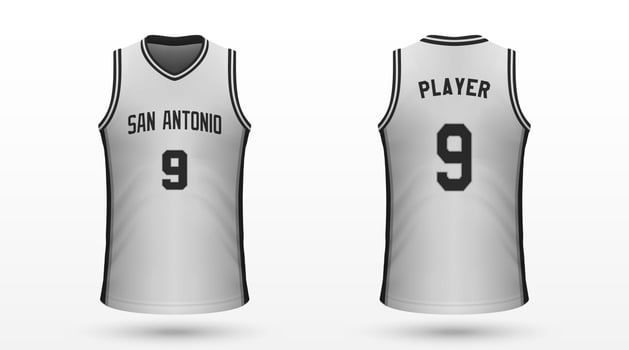 Realistic sport shirt vector