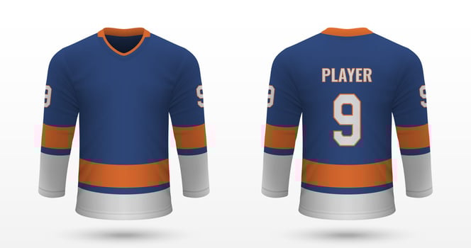 Realistic sport shirt vector