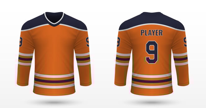 Realistic sport shirt vector