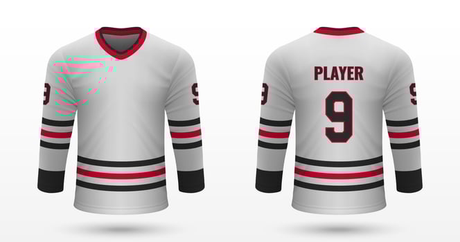 Realistic sport shirt vector
