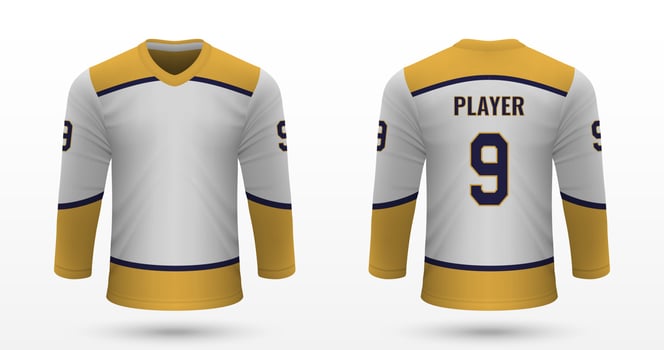 Realistic sport shirt vector