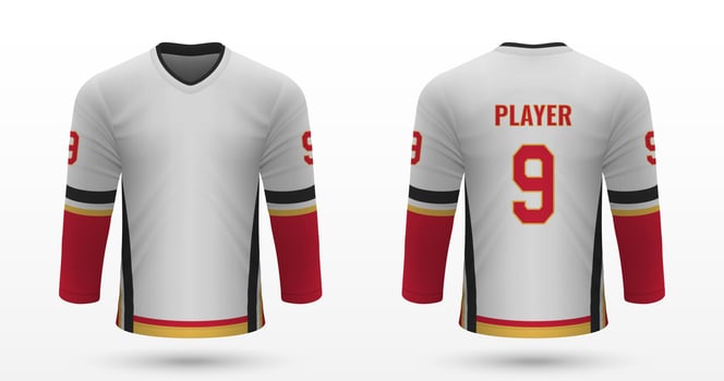 Realistic sport shirt vector