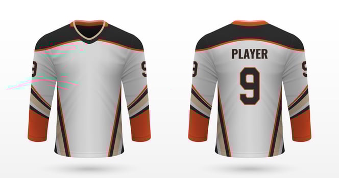Realistic sport shirt vector