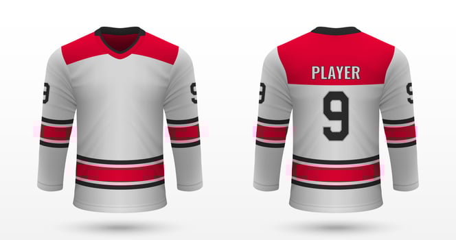 Realistic sport shirt vector