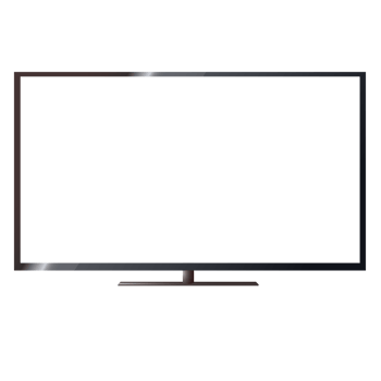 Black Television illustration. Black Television  illustration on png