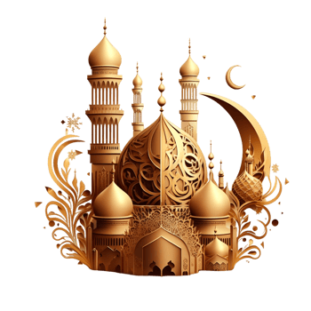 Ramadan Kareem Mosque Transparent Background png