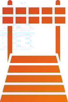 Finish Line Icon Style vector