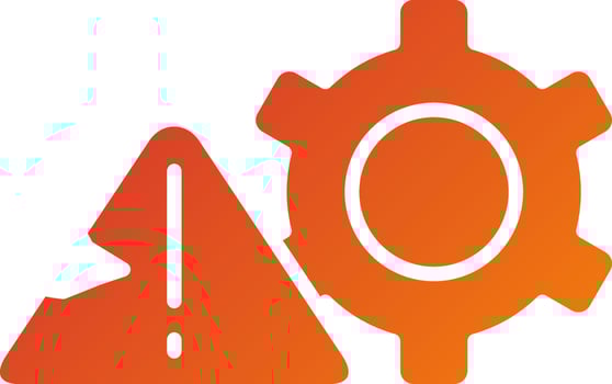 Damage Control Icon Style vector