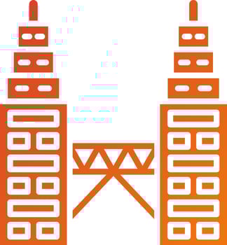Petronas Icon Style vector
