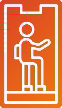 Walking Icon Style vector