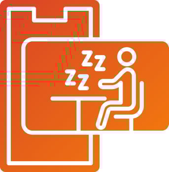 Sleep Icon Style vector