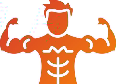 Abs Icon Style vector