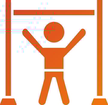 Pull Up Icon Style vector