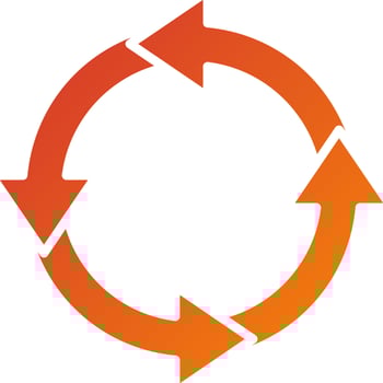 Circular Design Icon Style vector