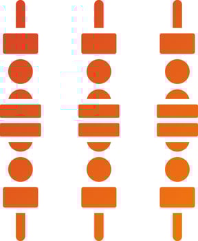 Barbecue Icon Style vector