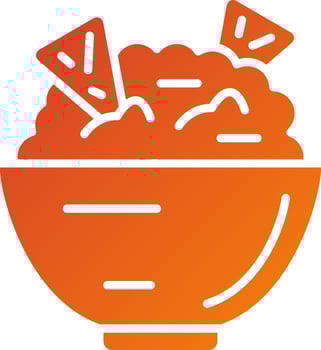 Guacamole Icon Style vector