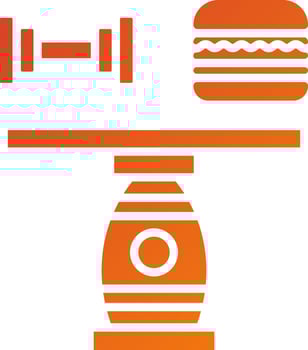 Balance Icon Style vector