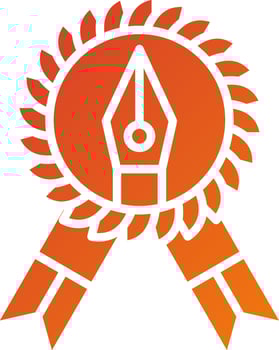 Art Award Icon Style vector