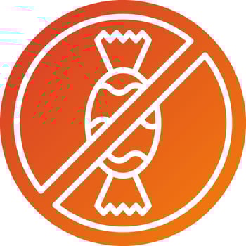 Diabetic Diet Icon Style vector