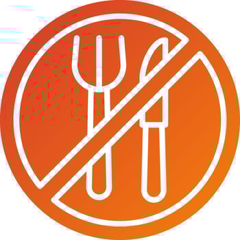 Fasting Icon Style vector