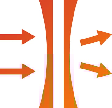 Normal Index Lenses Icon Style vector