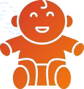 Baby Icon Style vector