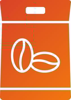 Bean Bag Icon Style vector