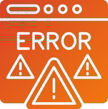 Error Icon Style vector