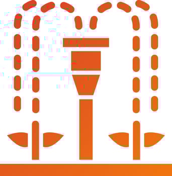 Sprinkler Icon Style vector