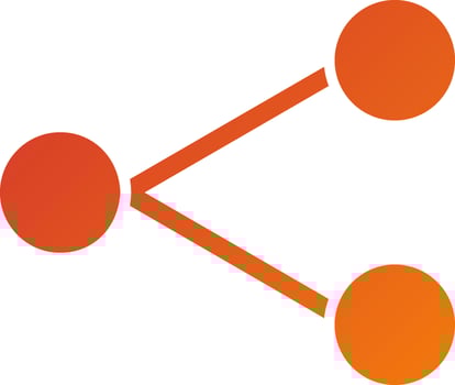 Image Sharing Icon Style vector