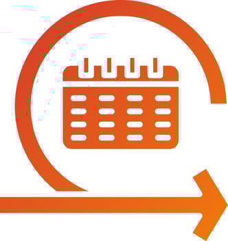 Daily Scrum Icon Style vector