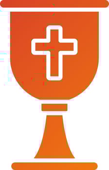 Communion Icon Style vector