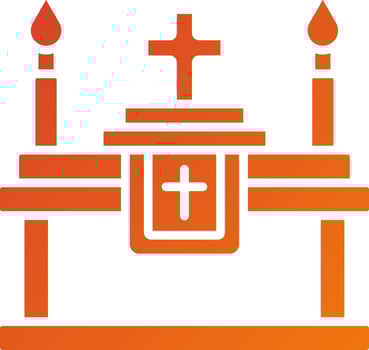 Altar Icon Style vector