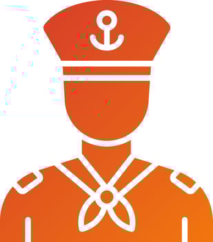 Sailor Icon Style vector