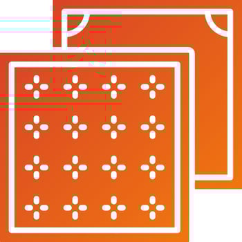 Decorative Textile Icon Style vector