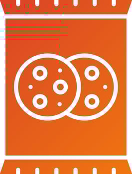 Snacks Icon Style vector