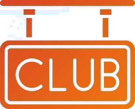 Club Icon Style vector